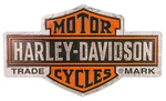 Harley-davidson Embossed Tin Sign, Nostalgic Bar & Shield Logo, 18 X 10.5 Inches. Fixed Price $29.75.