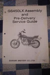 Suzuki GS450LX Assembly And Pre-delivery Service Guide. Fixed Price $10.99.