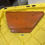 1980 Kawasaki KZ500 550 Right Side Cover #36001-1027 PL170+. Fixed Price $50.00.