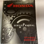 Honda Oem VT100C2 Service Manual 2000-2006 61MCK06. Fixed Price $46.95.