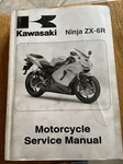 Kawasaki Ninja Oem Service Manual 2005 ZX6 Pn 99924-1345-01. Fixed Price $50.00.
