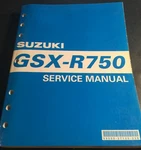 Huge 2004 Suzuki Motorcycle GSX-R750 Service Manual 99501-37120-03E (449). Fixed Price $59.99.