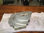 1974-1977 Kawasaki Front Sprocket Cover Guard Clutch Worm Gear. Fixed Price $19.00.
