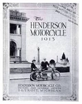 Henderson Motorcycle 0F 1913 Brochure - Antique Reproduction. Fixed Price $20.00.