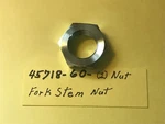 Harley 45718-60 (1) Nut Zinc Plated Fork Stem 1960-1984 Fl Fxwg 1980-1986. Fixed Price $19.75.
