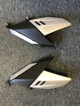Honda CBR1000 2004 80103-MELA-0000 Exhaust Heat Shield Covers. Fixed Price $25.00.