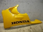 Honda 02 Super Hawk Left Side Cowl Fairing Panel Yellow. Fixed Price $79.99.