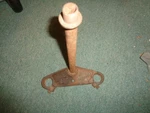 Used Cushman Scooter Fork Lower Triple Tree 1955-65 Eagle 876640. Fixed Price $50.00.