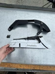 Harley Davidson Oem Rear Belt Guard #60297-87A Upper And Lower Fxr, Fxrt, Fxrp. Fixed Price $150.00.