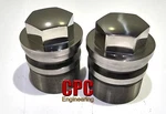 Yamaha 583-23111-00-00 Fork Top Nuts Stainless TT500 XT500 Uk 2W6-23111-00 Cpc. Fixed Price $42.72.