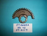 Triumph 650/750 Twin K/s Quadrant Gear Part #57-0025A S/s To 57-4117 (oem-nos). Fixed Price $47.99.