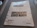 Nos Yamaha YFM250XN Oem Factory Service Supplement Repair Manual LIT-11616-14-17. Fixed Price $14.99.