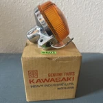 Rr 2.70 Kawasaki Z650 Z900 Z1000 Z750 Oem Round Chrome Indicator 23040-034. Fixed Price $39.95.