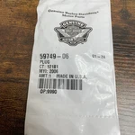 Harley Davidson 59749-06 Plug Oem Nos. Fixed Price $12.00.