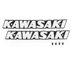 Set Of 2 Gas Tank Emblems 56014-1006 Kawasaki KZ750 KZ900 KZ1000 Badge. Fixed Price $45.95.