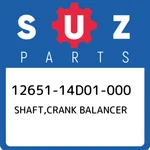 12651-14D01-000 Suzuki Shaft,crank Balancer 1265114D01000, New Genuine Oem Part. Fixed Price $113.76.