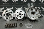 1995 Kawasaki 95-97 KX100 88-97 KX80 Oem Complete Clutch Plates Basket Hub.. Fixed Price $144.49.