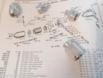 Harley Panhead Oil Filter Fitting Kit Nipples 1950-57 W/ Oem# 63525-50. Fixed Price $39.95.