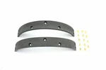Rear Brake Shoe Linings With Rivets For Harley Davidson By V-twin. Fixed Price $29.72.