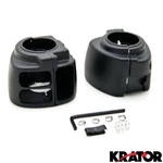 Black Handlebar Switch Housings Cover For 1996-1999 Harley Davidson Softail. Fixed Price $48.99.