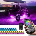 OPT7 Golf Cart Led Neon Light Under Glow Strip Bluetooth For Caddy Club Ezgo. Fixed Price $54.59.