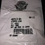 Qty 2 08-17 Harley Davidson Dyna Sportster Fork Seal Stopper Ring Oem 46513-01. Fixed Price $24.99.
