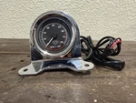 Harley Mini Rpm Chrome Tachometer Gauge Bracket Mount Softail Dyna Nice. Fixed Price $209.95.