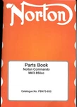 1975-77 Norton Commando 850 Mk 3, Iii Parts Manual, Full Size Copy. Fixed Price $44.95.