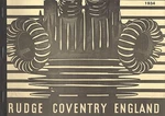 1934 Rudge Motor Cycle Catalogue Antique Reproduction. Fixed Price $26.00.