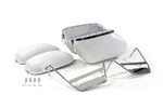 Replica Bubble Saddlebag Kit White For Harley-davidson. Fixed Price $894.99.