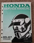 1985 1986 1987 Honda CR500R Service Shop Repair Manual Oem 61KA505. Fixed Price $89.99.