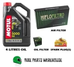 Bmw 400 Gt Abs 2019-2020 Motul Oil Air Filter Spark Plugs Service Kit. Fixed Price $105.32.