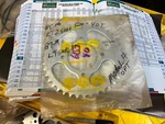 Nos Oem Suzuki Rear Sprocket 64511-24520 500 LT400 Ef Rl 520-40T. Fixed Price $23.50.