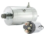 New Chrome Starter W/ Solenoid For Harley Davidson Shovelhead 1340CC 31570-73C. Fixed Price $169.13.