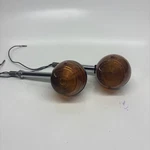 1980 Honda CM400 Twin H20968) Left And Right Front Turn Signals Blinkers Set. Fixed Price $27.00.