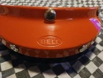 Vintage 70S Bell Star 120, Super Mag. Helmet Visor 240 Orange ,ama,mx. Fixed Price $115.00.