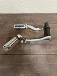 Genuine Harley Dyna Passenger Peg Mounts Super Wide Glide Convertible 1994-2002. Fixed Price $229.95.