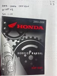 2003-2006 Honda CRF150F Service Manual 61KPT03 SM1-10. Fixed Price $72.99.