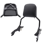 Black Passenger Sissy Bar Backrest For 2018-UP Harley Softail Fat Boy Fxfbs. Fixed Price $110.00.