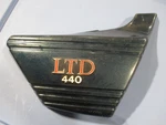Kawasaki Oem Sundance Blue Right Side Cover & Badge 81-82 KZ440 36001-1071-8K. Fixed Price $29.99.