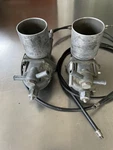Triumph Carburetors Racing Amal 930. Fixed Price $150.00.