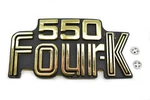 Side Cover Emblem Clips CB550 K Four 1977-1978 Badge Metal Speednuts #Y279. Fixed Price $21.75.