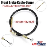 Front Brake Cable Upper Part For Honda TRX70 1986-1987 Replaces 45450-HB2-000. Fixed Price $15.69.