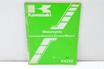 Oem Kawasaki 99920-1163-01 Owner's & Service Manual KX250B1. Fixed Price $12.99.