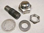 74 Moto Guzzi Eldorado 850 Pivot Bolt Castle Nut & Spacer Set. Fixed Price $74.99.