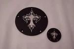 Twin Cam Derby-points Cover Set Fits Harley Davidson Tribal Cross. Fixed Price $99.95.
