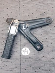 1966-67 Honda CB160 CL160 Left Rear Footpeg Arm Pillion Step #50721-223-000B. Fixed Price $25.00.