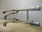 Yamaha 78 79 80 1981 Xs 1100 Complete Right Left Muffler Exhaust System Assy. Fixed Price $179.99.