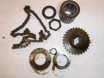 2001 Suzuki Intruder 800 Engine Motor Oil Pump Sprocket With Chain And Parts Lot. Fixed Price $15.55.