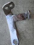 Harley-davidson Chromed Air Cleaner Support Bracket Shovelhead P/n 29018-71A. Fixed Price $22.00.